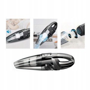 Odkurzacz Bezprzewodowy Akumulatorowy Ręczny Sucho Mokro 120 W Kraft&Dele