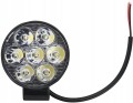 Lampa Robocza Reflektor Cofania Okrągła 2,5"" 25W 7 LED 2000 lm 9-30V