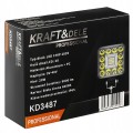 Lampa Robocza Reflektor Cofania Szperacz Kwadrat 40W 28 LED 12000 lm 9-40V