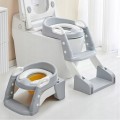 Nakładka sedes drabina siedzisko antypoślizgowa nocnik 2w1 jt-120 szary
