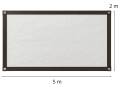 PLANDEKA PRZEZROCZYSTA 2x5m 210g/m2 [PLANDEKA3]