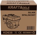 Silnik spalinowy 7KM wałek 20mm KD638