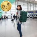 PLECAK DO SAMOLOTU PODRÓŻNY WIZZAIR 40x30x20 BAGAŻ PODRĘCZNY KABINOWY USB