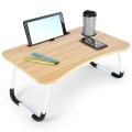 Stolik pod laptop i tablet śniadaniowy składany do łóżka 61,5x40x26 cm