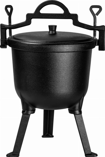 Kociołek myśliwski / Garnek żeliwny 8L KD4186