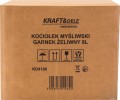 Kociołek myśliwski / Garnek żeliwny 8L KD4186