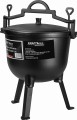 Kociołek myśliwski / Garnek żeliwny 10L KD4187