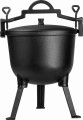 Kociołek myśliwski / Garnek żeliwny 10L KD4187