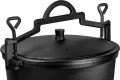 Kociołek myśliwski / Garnek żeliwny 10L KD4187