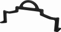 Kociołek myśliwski / Garnek żeliwny 10L KD4187