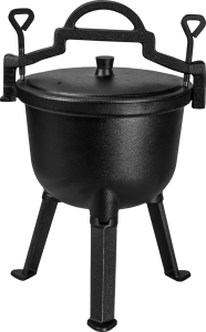 Kociołek myśliwski / Garnek żeliwny 4L KD4185