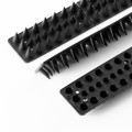 Kolce na ptaki plastikowe czarne 50x4,3 cm 30 szt.