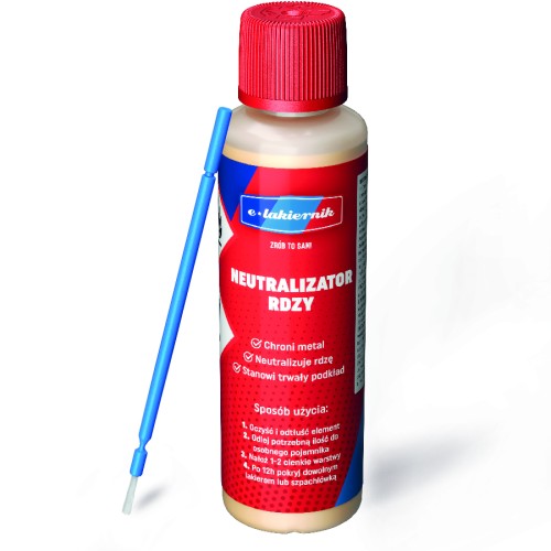 Neutralizator Rdzy Odrdzewiacz Podkład Epoksydowy + Aplikator 50ml
