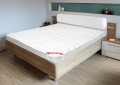 Nakładka / ochraniacz na materac pikowana niciowo premium 160x200cm biała