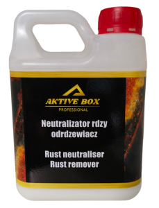 NEUTRALIZATOR RDZY 1 litr neutralizator odrdzewiacz AKTIVE BOX AB1201