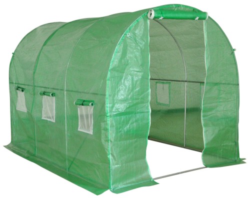 TUNEL OGRODOWY FOLIOWY 3x2x2m ZIELONY