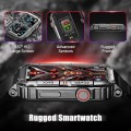 JELLOO Tactical Smartwatch, Smartwatch z funkcją telefonu, wodoodporny
