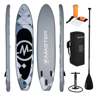 Paddleboard SUP MASTER Aqua Mokarran 11,5" 160 kg, 15 cm, Drop Stitch