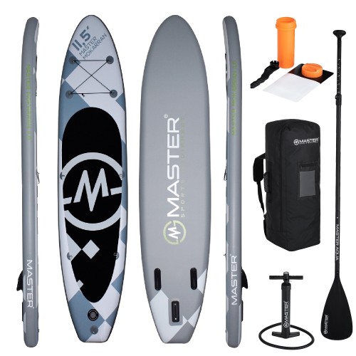 Paddleboard SUP MASTER Aqua Mokarran 11,5" 160 kg, 15 cm, Drop Stitch
