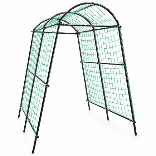 Pergola Ogrodowa 230 cm Stelaż Pod Róże Pnącza Metalowa