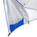 Duży parasol plażowy i ogrodowy 3w1 - składany parawan