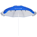 Duży parasol plażowy i ogrodowy 3w1 - składany parawan