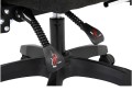 Fotel Gamingowy z Podnóżkiem Eco Skóra QUATTRO Black