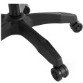 Fotel Gamingowy z Podnóżkiem Eco Skóra QUATTRO Black