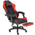Ergonomiczny Fotel Gamingowy Quattro Carbon Red Pikowany