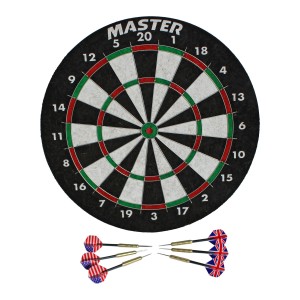 MASTER Grader Tarcza Sizalowa do Darta 45 cm + 6 Rzutek