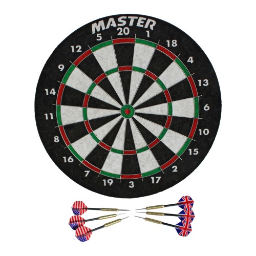 MASTER Grader Tarcza Sizalowa do Darta 45 cm + 6 Rzutek