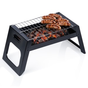 Grill węglowy składany przenośny 46x22x22 cm