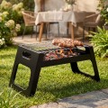 Grill węglowy składany przenośny 46x22x22 cm