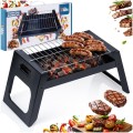 Grill węglowy składany przenośny 46x22x22 cm