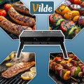 Grill węglowy składany przenośny walizka 51x30x23 cm
