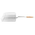 Ruszt do grillowania metalowy 41,5x28 cm