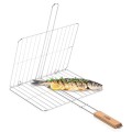 Ruszt do grillowania metalowy 33x29 cm