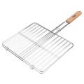 Ruszt do grillowania metalowy 33x29 cm