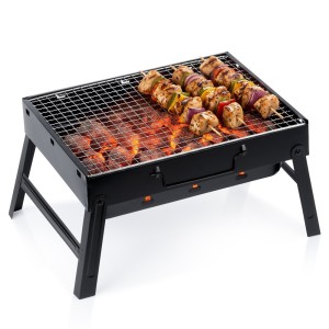 Grill węglowy składany przenośny walizka 40x27,5x20 cm