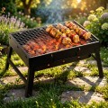 Grill węglowy składany przenośny walizka 40x27,5x20 cm