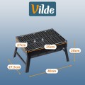 Grill węglowy składany przenośny walizka 40x27,5x20 cm