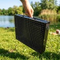 Grill węglowy składany przenośny walizka 40x27,5x20 cm