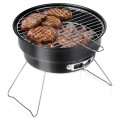 Grill węglowy stalowy składany przenośny 28x26x22 cm