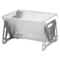 Grill węglowy stalowy składany 21x16,5x12,5 cm