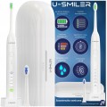 SZCZOTECZKA SONICZNA DO ZĘBÓW ELEKTRYCZNA U-SMILER ETUI 5 TRYBÓW IPX8
