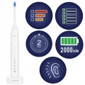 SZCZOTECZKA SONICZNA DO ZĘBÓW ELEKTRYCZNA U-SMILER ETUI 5 TRYBÓW IPX8