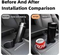 Wkład antypoślizgowy do uchwytu na kubek, Cup Holder silikonowy do Tesla i inne