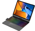  Etui do iPad czarne, klawiatura QWERTZ iPad 10.2 podświetlana RGB