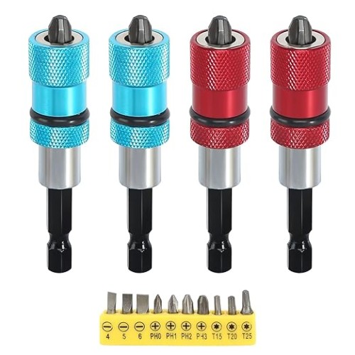 Magnetyczny uchwyt do bitów+10szt bitów