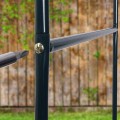 Pergola Ogrodowa Metalowa 235 cm – Łuk Pod Róże, Bluszcz, Winorośl | Tunel dla Roślin Pnących | Dekoracja Do Ogrodu i Działki